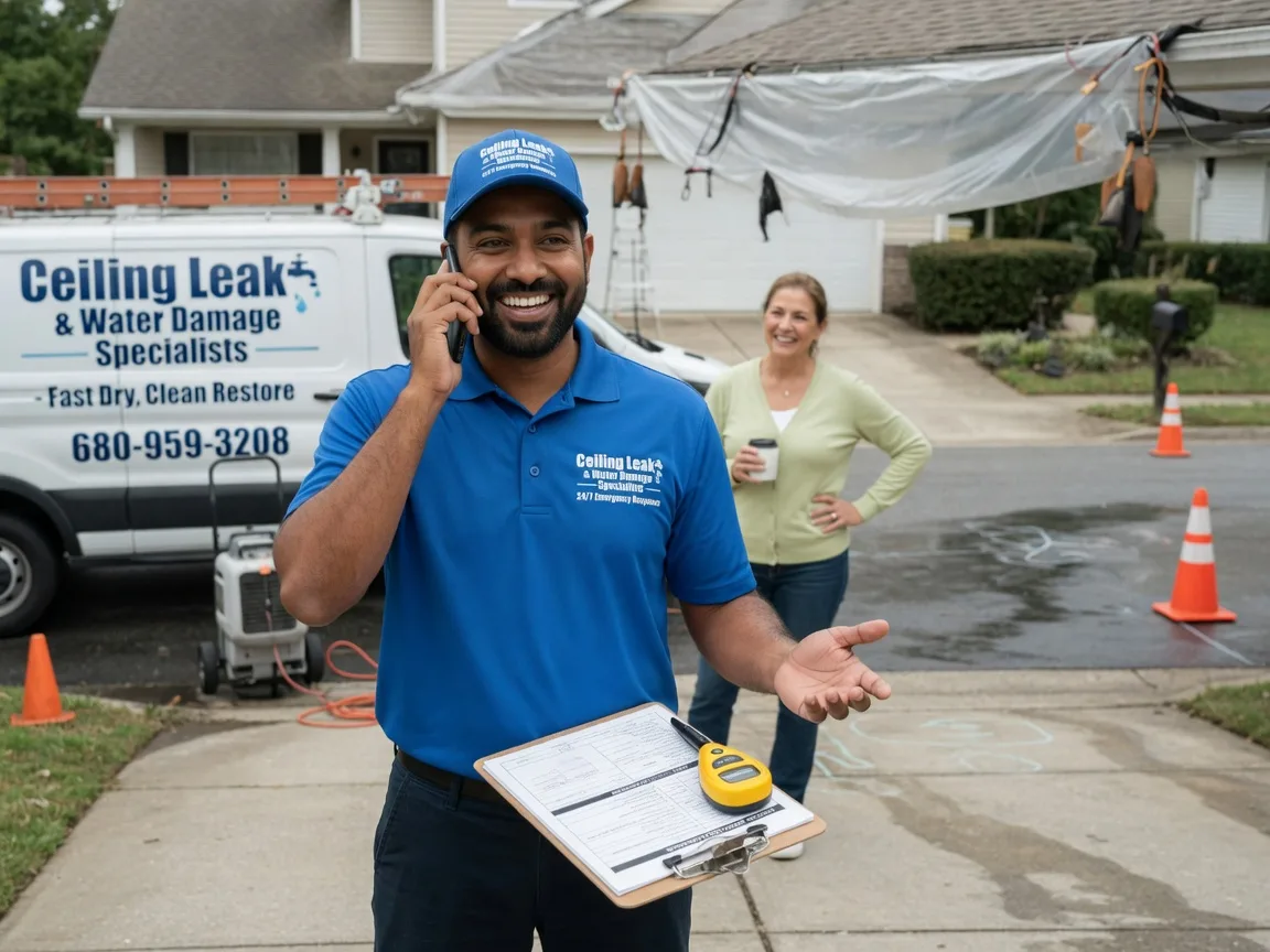 Ceiling Leak Cleanup Madison Heights, VA FAQs